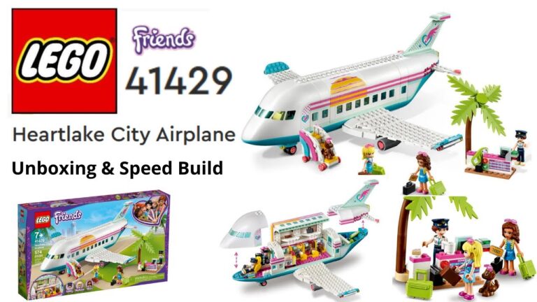 Descubre la diversión de construir y volar con el avión LEGO Friends: ¡la aventura que te elevará por los cielos!