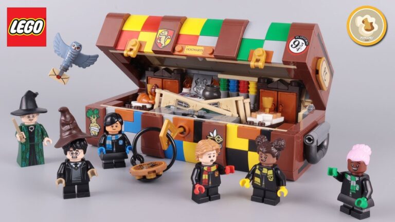 Explora la magia del universo LEGO Harry Potter con el Baúl Mágico: ¡Una experiencia de construcción y hechizos única!