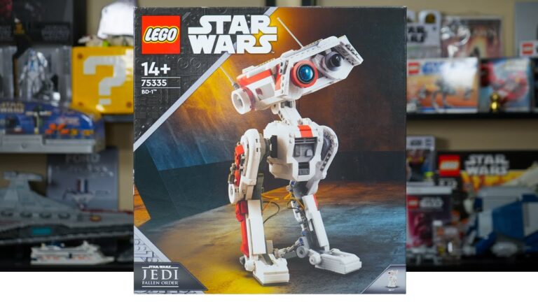 Descubre la emoción de LEGO 75335 Star Wars BD-1 ¡Haz que la Fuerza te acompañe!