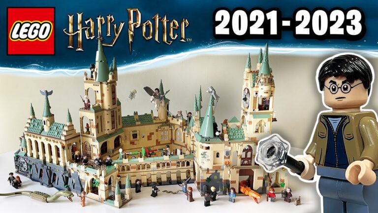 Revive la magia de Harry Potter con los sets de construcción del Castillo de Hogwarts en LEGO