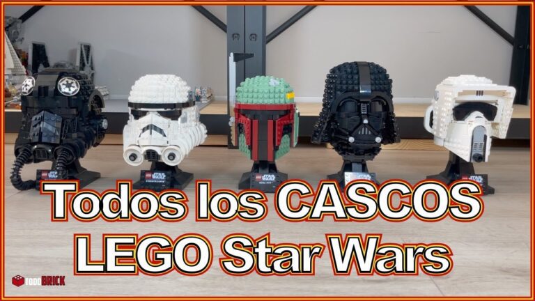 Descubre la colección de cascos de Star Wars LEGO: Una aventura galáctica en tu hogar