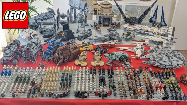 Descubre la increíble colección LEGO Star Wars: ¡Hazte con tus personajes favoritos!