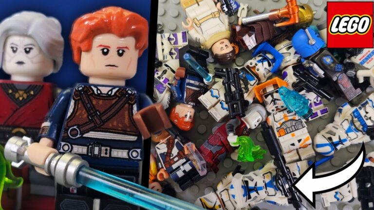 Descubre las mejores opciones de minifiguras de Star Wars personalizadas para tus sets de LEGO