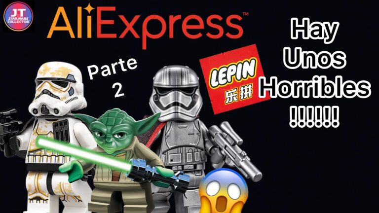 Descubre los mejores sets de figuras de LEGO Star Wars en AliExpress: ¡la opción perfecta para los fanáticos!