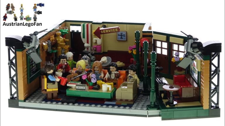 Explora la emblemática cafetería Central Perk de Friends con los Legos más increíbles