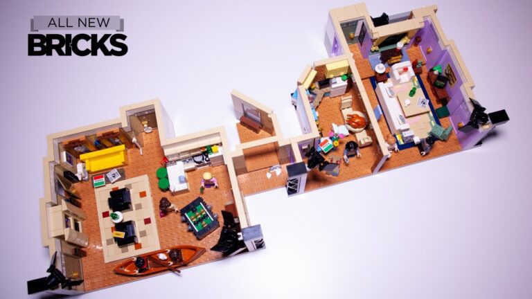 Diseña tu propio apartamento LEGO inspirado en la serie Friends