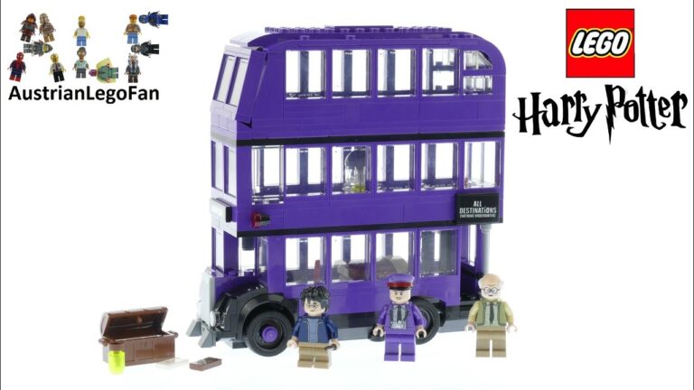 Descubre la magia de Harry Potter en el increíble set de LEGO del Autobús Noctámbulo