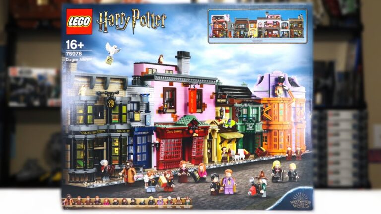 Descubre la mágica experiencia de construir el Callejón Diagon de Harry Potter con los increíbles LEGO