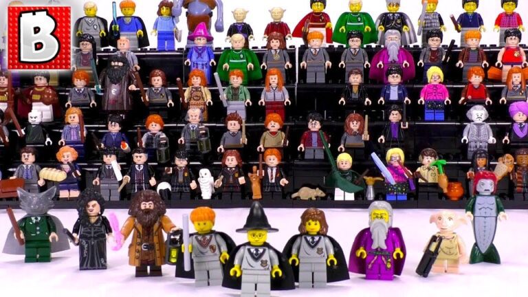 Descubre la colección completa de las increíbles minifiguras de Harry Potter LEGO