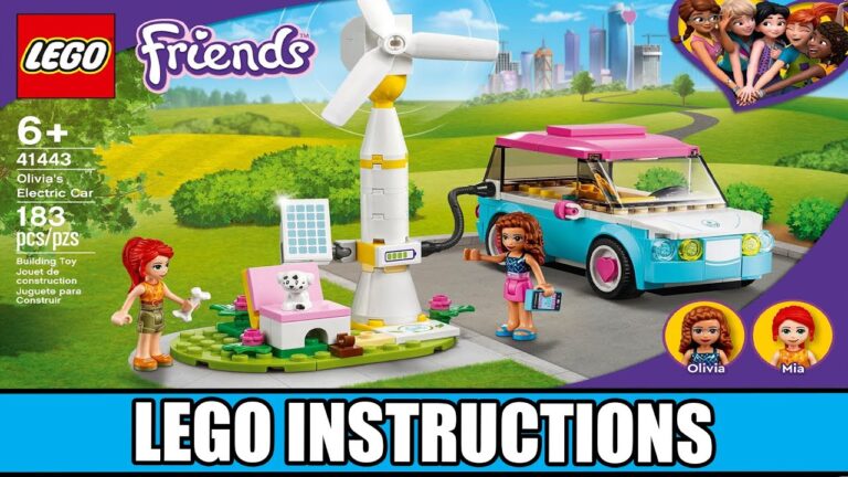 Descubre el increíble LEGO Friends Coche Eléctrico: diversión y sostenibilidad en un solo juguete