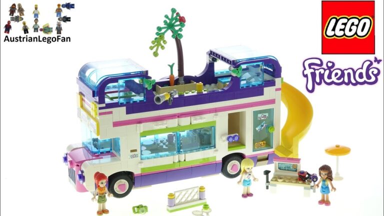 Descubre el impresionante LEGO Friends Autobús de la Amistad: el juguete perfecto para divertirse con tus mejores amigas