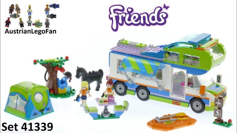 Descubre el encanto del camper LEGO Friends: una experiencia inigualable para los amantes de la diversión en miniatura