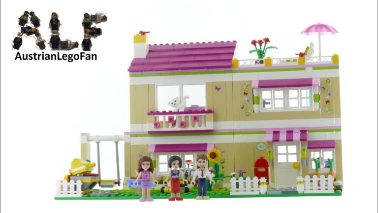 Descubre la increíble Casa en la Costa de LEGO Friends: tu paraíso de diversión y aventuras