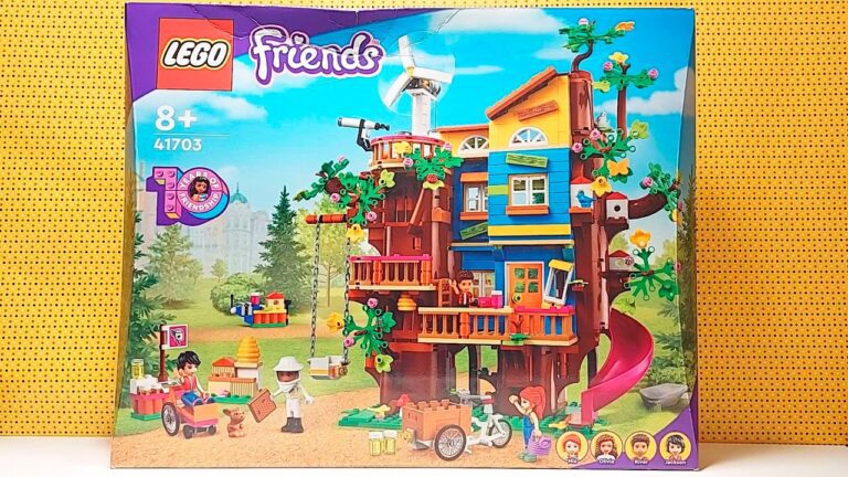 Descubre la casa del árbol de la amistad LEGO Friends: un juguete encantador para horas de diversión