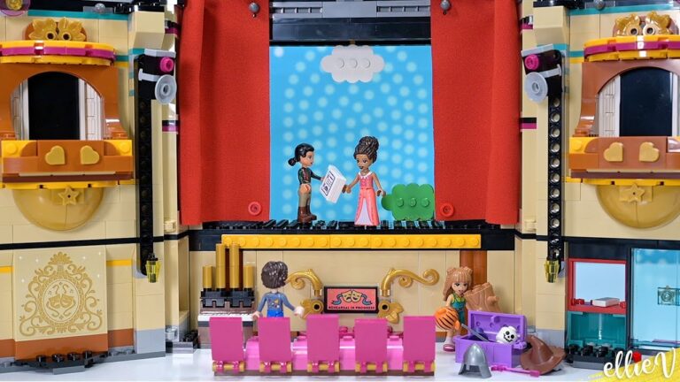 Descubre el encanto del Teatro LEGO Friends: diversión garantizada para pequeñas estrellas