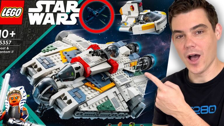 Descubre la increíble colección de LEGO Ghost Star Wars: una mezcla perfecta de fuerza y diversión
