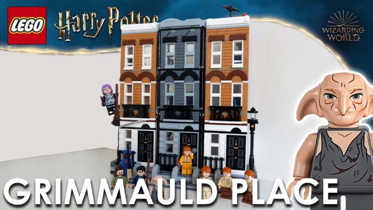 Descubre la magia de LEGO Harry Potter en la emblemática 12 Grimmauld Place