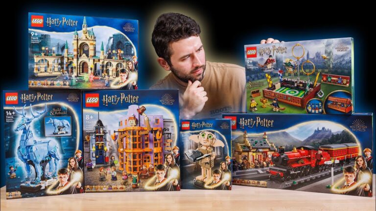 Descubre la magia de los nuevos sets de Harry Potter en LEGO: ¡Una aventura fascinante en el mundo mágico de Hogwarts!