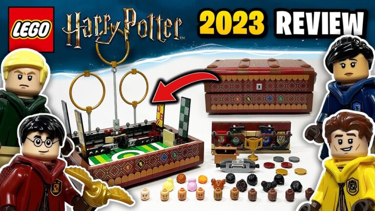 Descubre la magia de Harry Potter en los nuevos sets de Quidditch LEGO