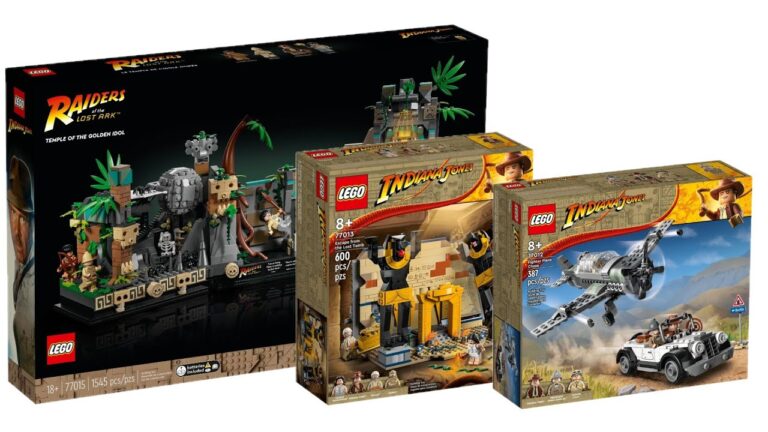 Descubre los nuevos sets de Lego Indiana Jones que llegarán en el 2023: ¡Aventuras épicas en miniatura!