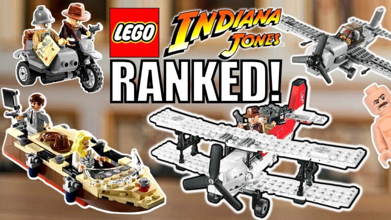 Descubre los mejores sets de Lego Indiana Jones para vivir grandes aventuras