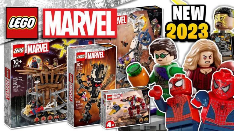 Descubre los increíbles sets de LEGO Marvel 2023: Nuevas aventuras y personajes que no querrás perderte