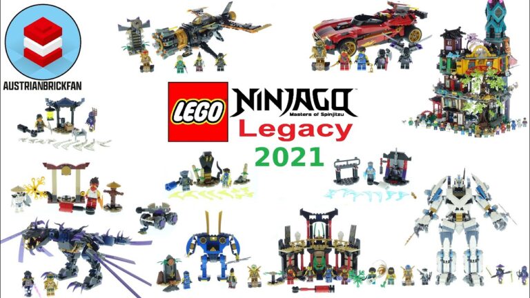 Descubre el legado de LEGO Ninjago con estos increíbles sets