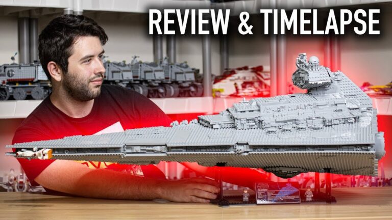 Descubre el impresionante Lego Star Destroyer: la nave más épica de Star Wars