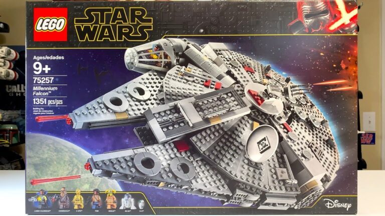 Descubre la icónica nave LEGO Star Wars Falcon: ¡Conviértete en el piloto de tus sueños!