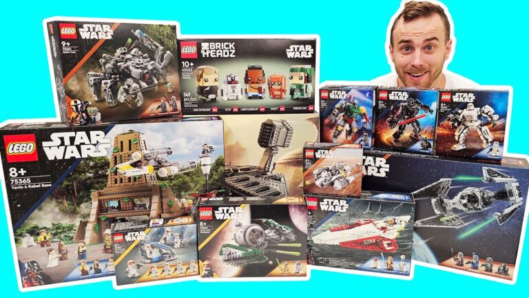 Descubre la mejor selección de sets de Lego Star Wars: ¡Imperdibles para los fanáticos!