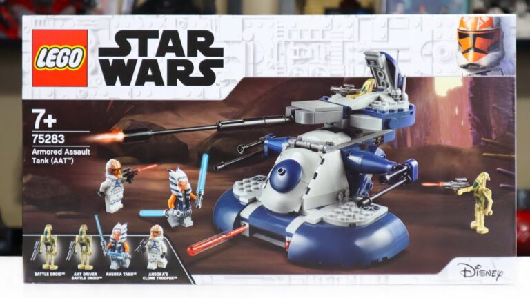 Descubre el emocionante mundo de AAT Star Wars LEGO: ¡Construye y juega con la icónica nave de batalla!