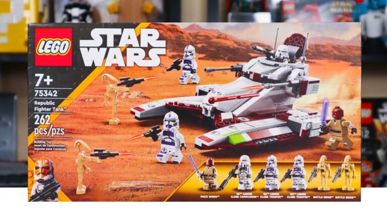 Descubre todo sobre el increíble LEGO Star Wars Republic Fighter Tank: características, diseños y cómo conseguirlo