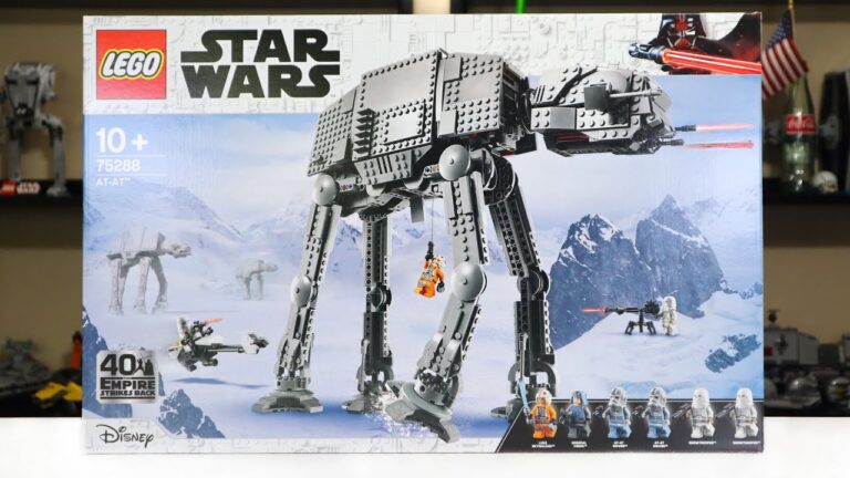 Descubre el mundo épico de LEGO Star Wars: AT-AT – 75288 ¡La mejor review y guía de construcción!