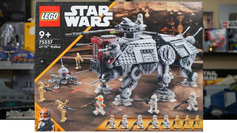 Descubre la emocionante construcción y detalles del AT-TE LEGO Star Wars: ¡la mejor experiencia de ensamblaje!