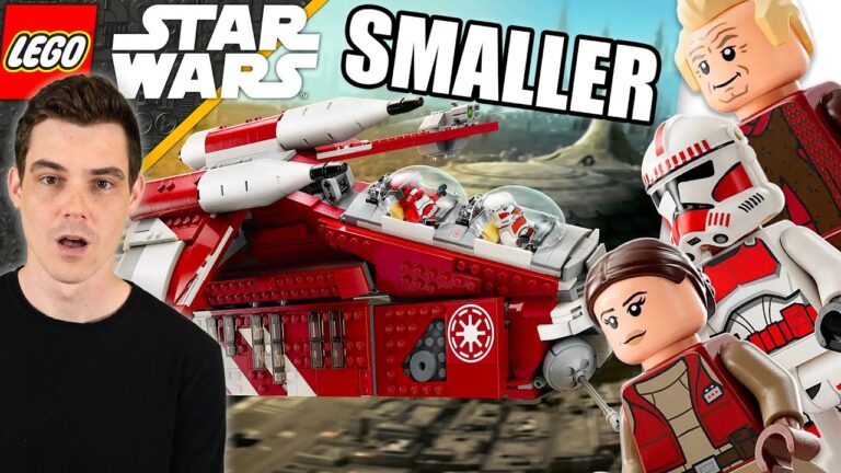 Descubre la increíble replica del Republic Gunship de Star Wars en LEGO