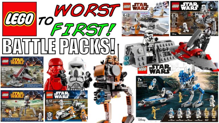 Descubre los mejores sets de batalla LEGO Star Wars: ¡Encuentra tus packs favoritos aquí!