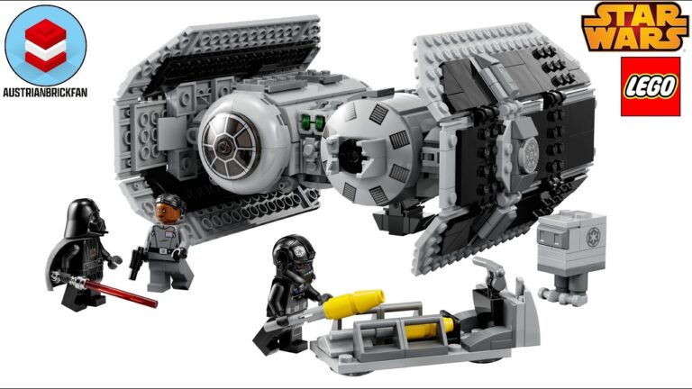 Descubre el emocionante mundo de LEGO Star Wars: el Bombardero TIE definitivo