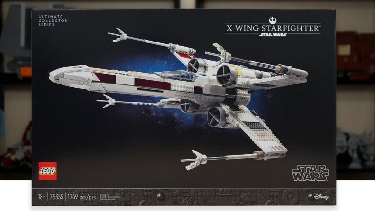 Déjate llevar por la emoción de la galaxia con el LEGO X-Wing: ¡Descubre el set de tus sueños!