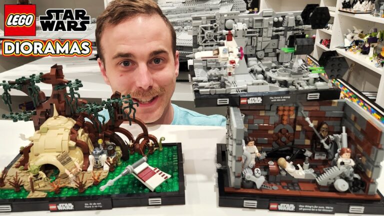 Descubre cómo crear impresionantes dioramas de LEGO Star Wars y sé el héroe de tu propia galaxia