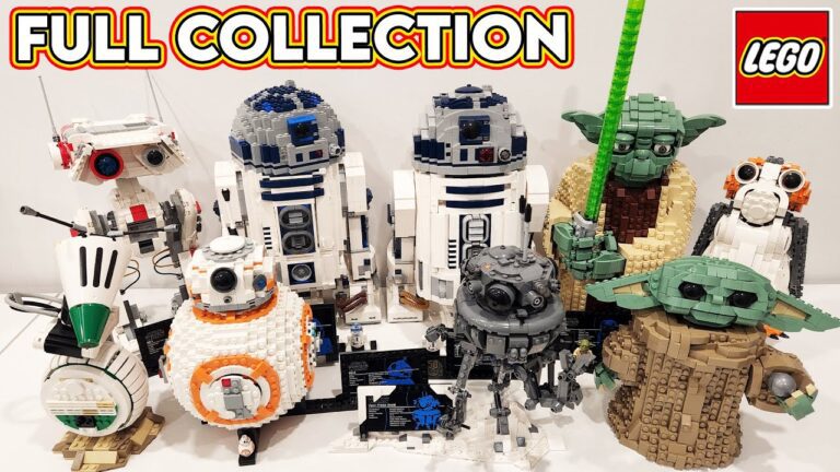 Descubre la increíble colección de Lego Star Wars con los droides más icónicos del universo
