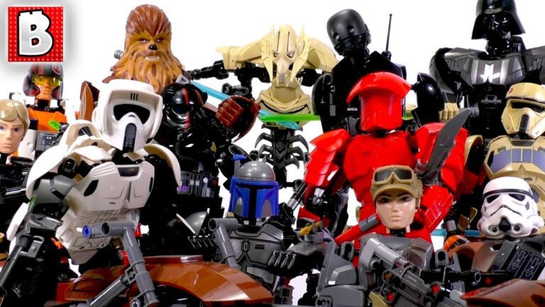 Descubre la colección más impresionante de figuras articuladas de Lego Star Wars