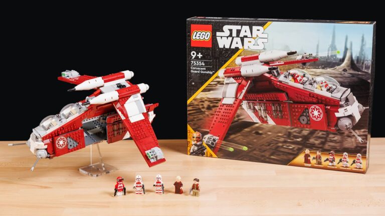 Descubre la increíble nave Gunship de Lego Star Wars: el sueño de todo fan