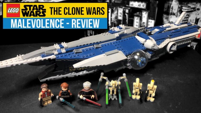 La nave LEGO Star Wars Malevolence: ¡Descubre todos sus detalles y secretos!