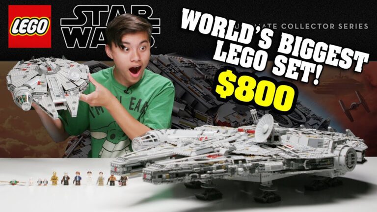 Descubre la increíble colección de Lego Star Wars: Millennium Falcon y desata la fuerza de la diversión