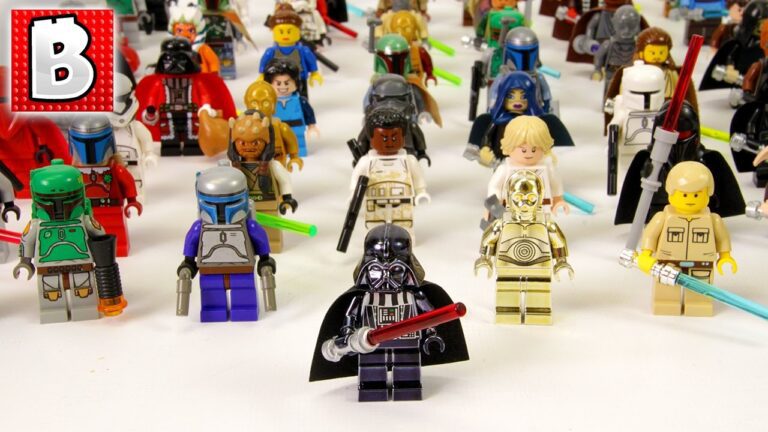 Descubre la colección completa de figuras de Lego Star Wars: ¡La forma perfecta de completar tu galaxia!