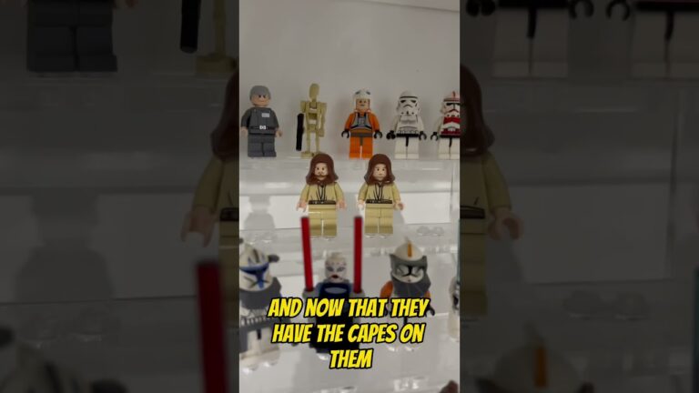 Descubre la colección más completa de LEGO Star Wars Minifiguras: ¡Una galaxia de diversión en cada pieza!
