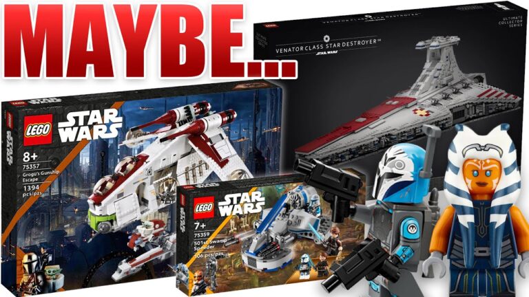 Descubre los emocionantes nuevos sets de LEGO Star Wars: ¡Elige tu próxima aventura en una galaxia muy, muy lejana!