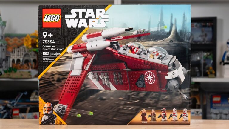Descubre todo sobre el impresionante LEGO Star Wars Republic Gunship y desata tu creatividad