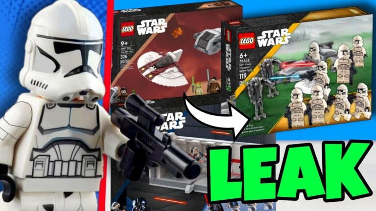 Descubre la batalla galáctica con los mejores sets de LEGO Clone War