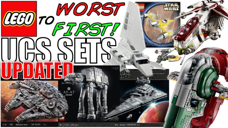 Descubre la increíble colección LEGO Star Wars UCS: ¡La máxima experiencia galáctica!